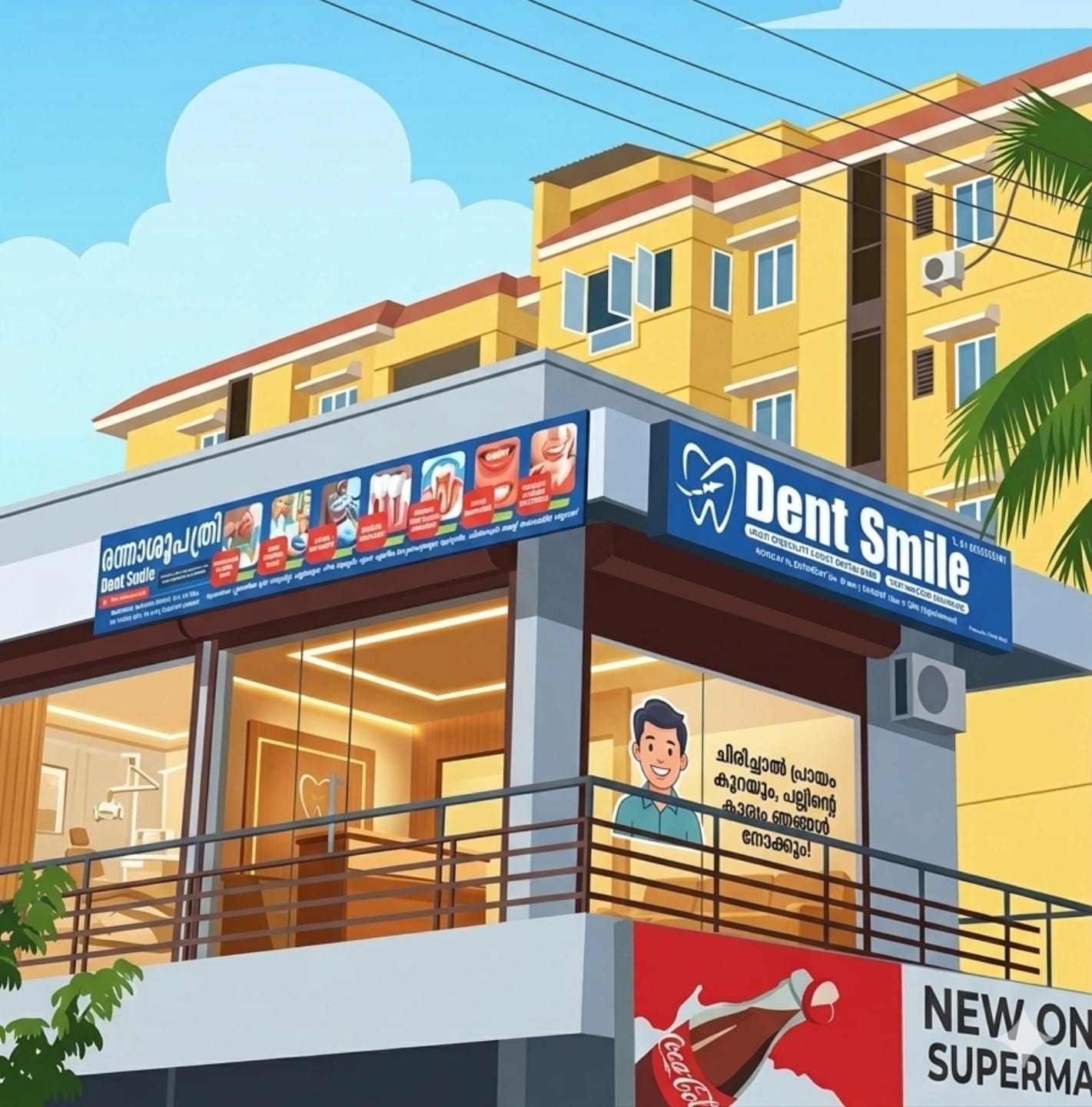 Dent Smile Multispeciality Family Dental Care — Exterior view